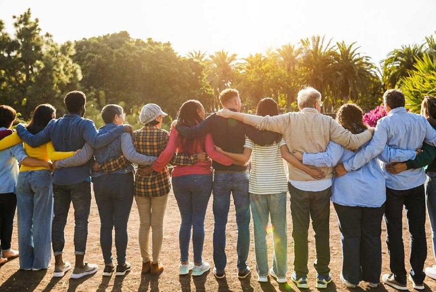 Group of people standing