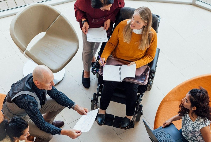 Group of people in a meeting