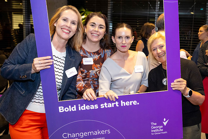 The George Institute's change maker event photo
