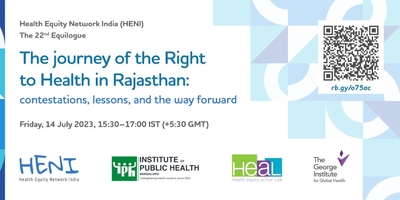 Journey of the Right to Health in Rajasthan