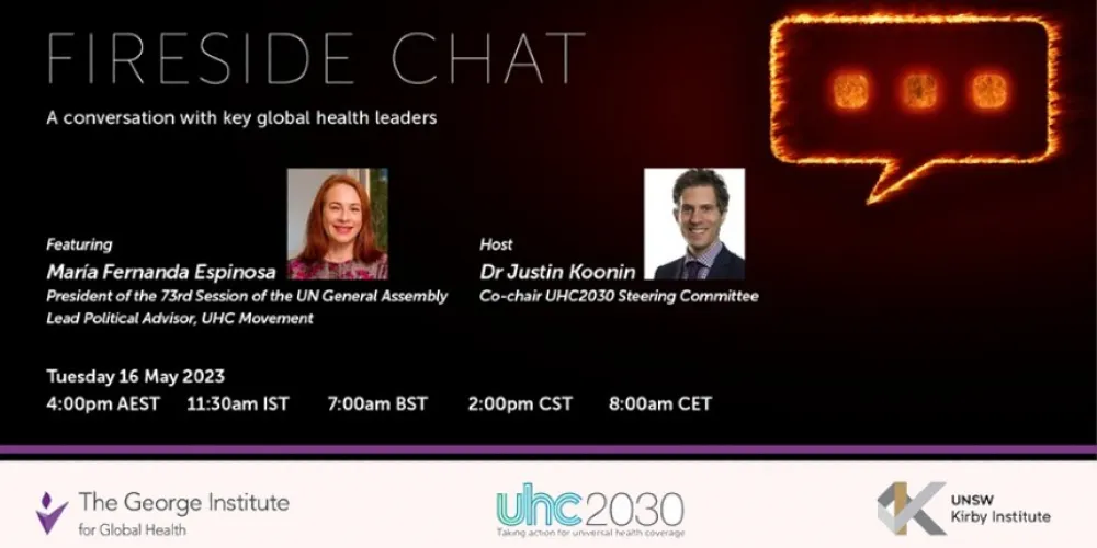global health leaders event