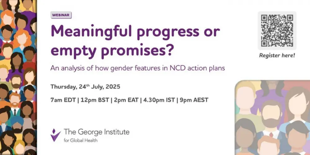 Gender features in NCD action plans