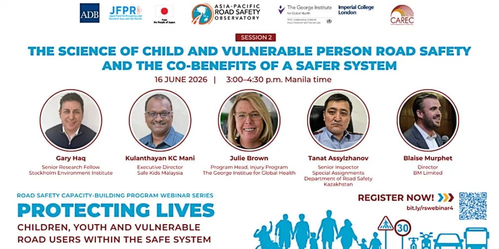 Vulnerable road users in Asia and Pacific session 2