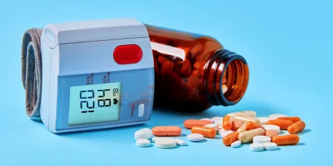 Bottle of BP pill