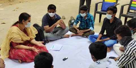 Adolescent mental health in India’s urban slums